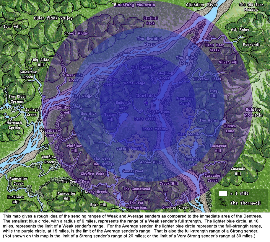 Sending Ranges: Map 1