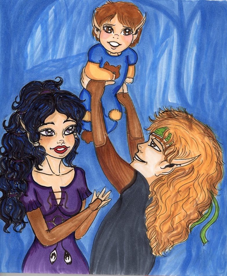 New Life, New Love Contest: Happy (Fadestar, Flicker & Pathmark) (Jan/Feb 2014 art trade)