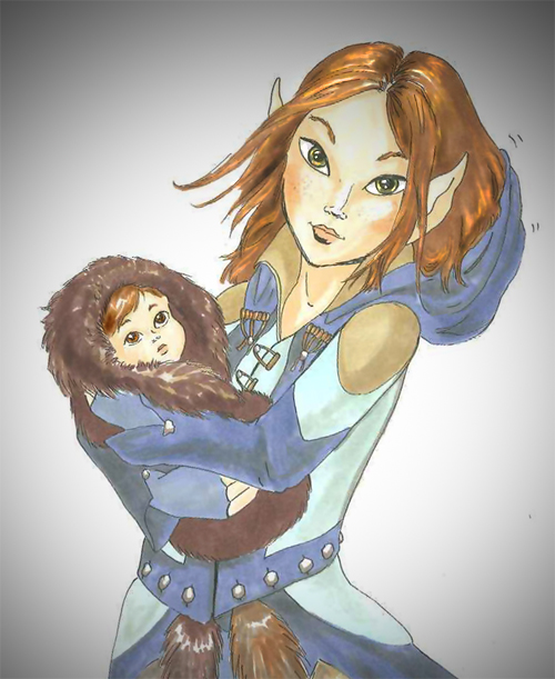 2013 Secret Santa:  Kestrel & Flicker