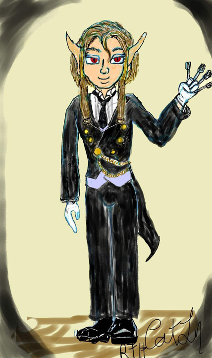 Greenweave as Sebastian (2013 AU Costume Party Contest)