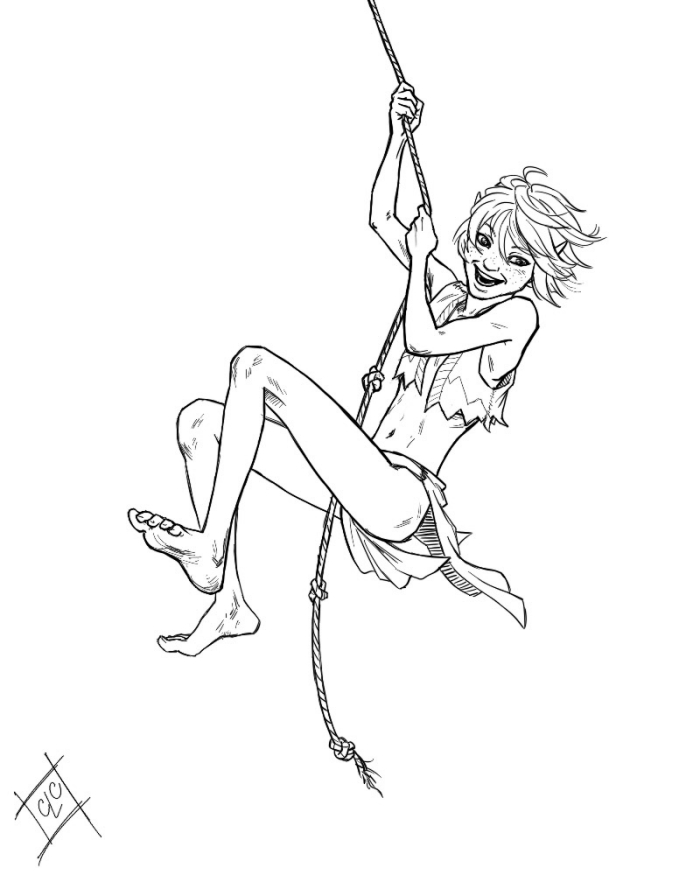 Young Willow in flight (2008 Secreta Santa)