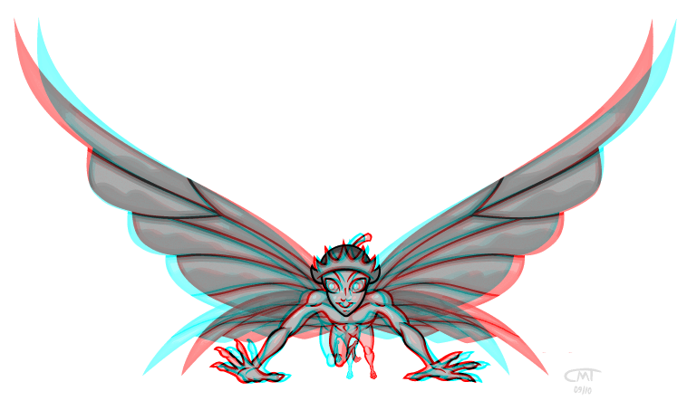 Summer 2010 Comics AU Contest: Berryflop in 3D