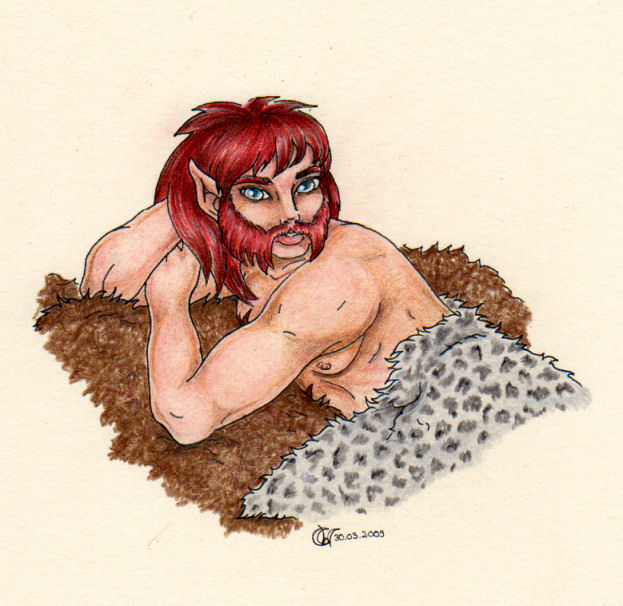 One-Leg (March/April 2009 art trade)