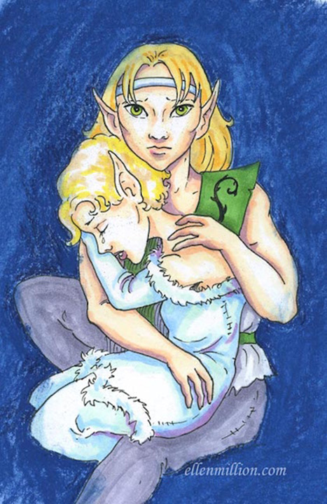 Secret Santa 2015: illo for 