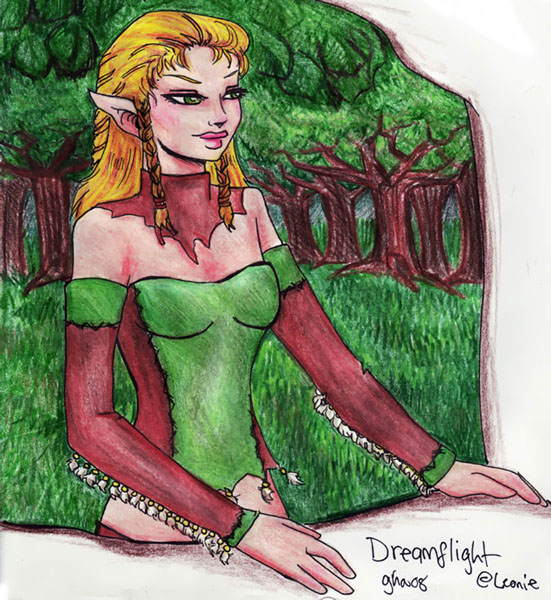2008 CoA Art Trade:  Dreamflight