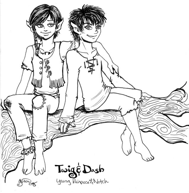 2008 Age-Swap Contest: Twig & Dash (young Rainpace & Notch, RTH 2268)