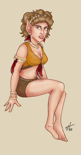 Goldspice (March/April 2010 art trade)