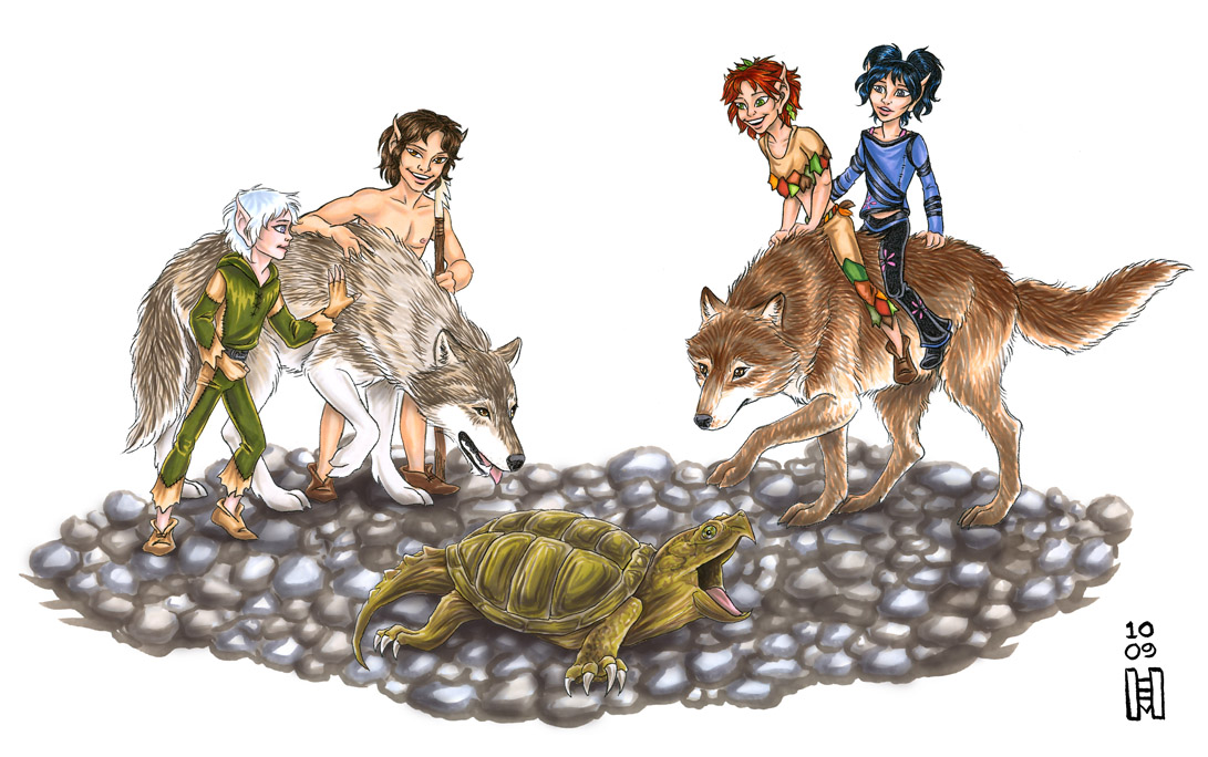 Watch Your Toes! (Sept/Oct Art Trade)