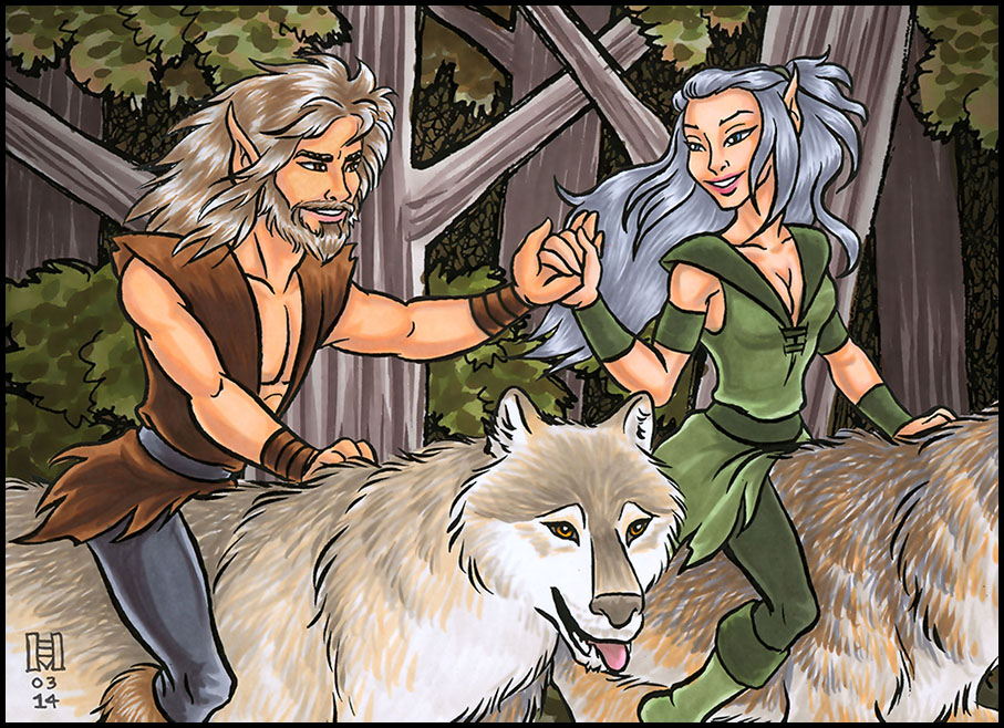 New Life, New Love Contest:  Wolfmane & Dove
