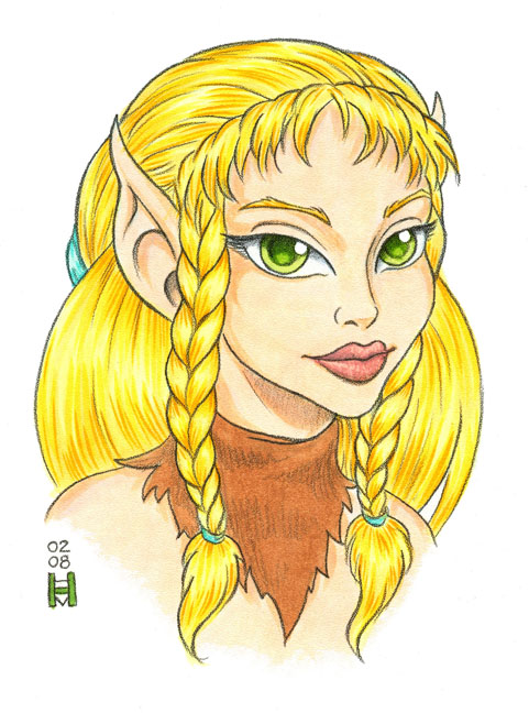 Dreamflight (Trade Angel: June/July 2007 art trade)