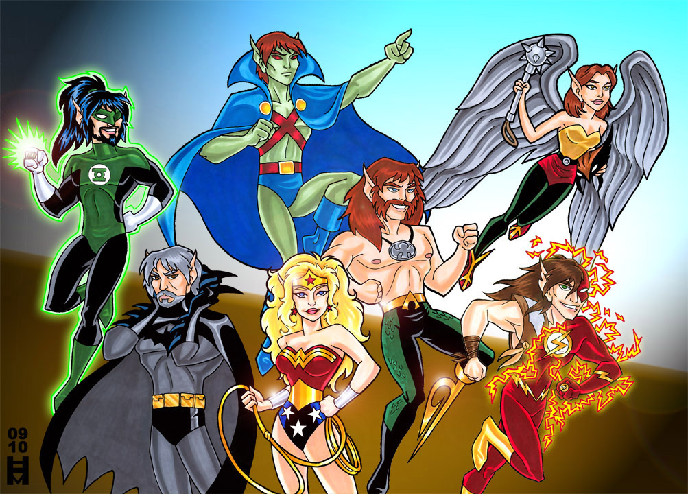 Summer 2010 Comics AU Contest: The Justice League of River Twine