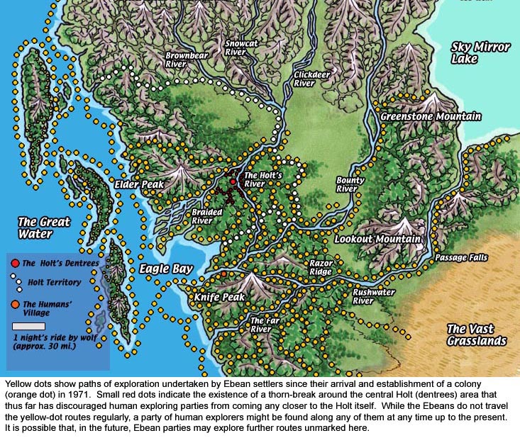 Holt map - Human Presence - Ebean