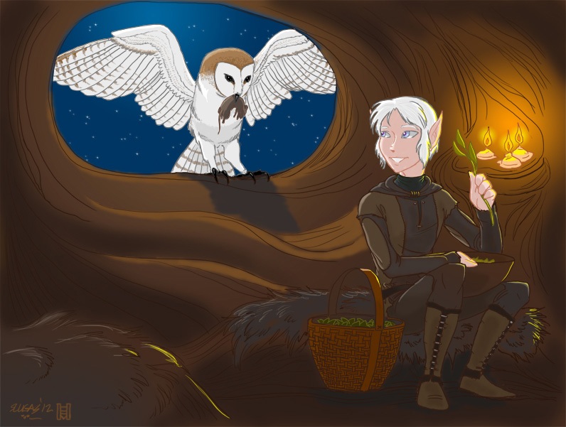 Newt & friend (Summer 2012 Comments Contest))