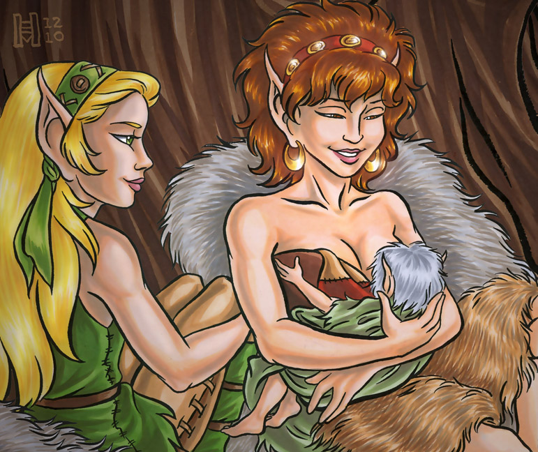 Goldspice, Cinder & Windsong (2010 Sept/Oct Art Trade)