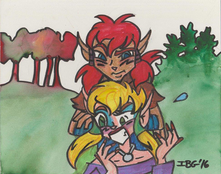 Oh Puckernuts! (illo for 