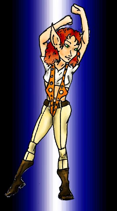 2007 Hollywood Contest:  Foxtail as Leeloo Dallas