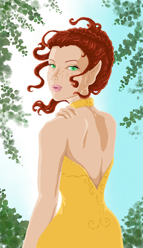 Evervale in the Wind (color by Joanne)