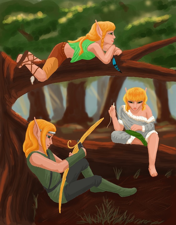 Family Tree (Dreamflight, Thornbow & Honey) (2008 March/April Trade Angel)