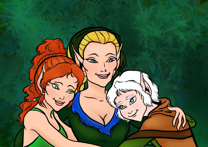 Evervale, Windsong and Newt in RTH 2511 (2013 Treasure Hunt) (2013 Family Time Contest)