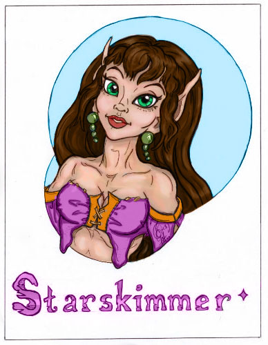 Starskimmer (colors by Kyna)