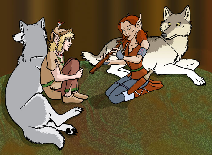 Pathmark & Kestrel (Sept/Oct 2010 art trade)