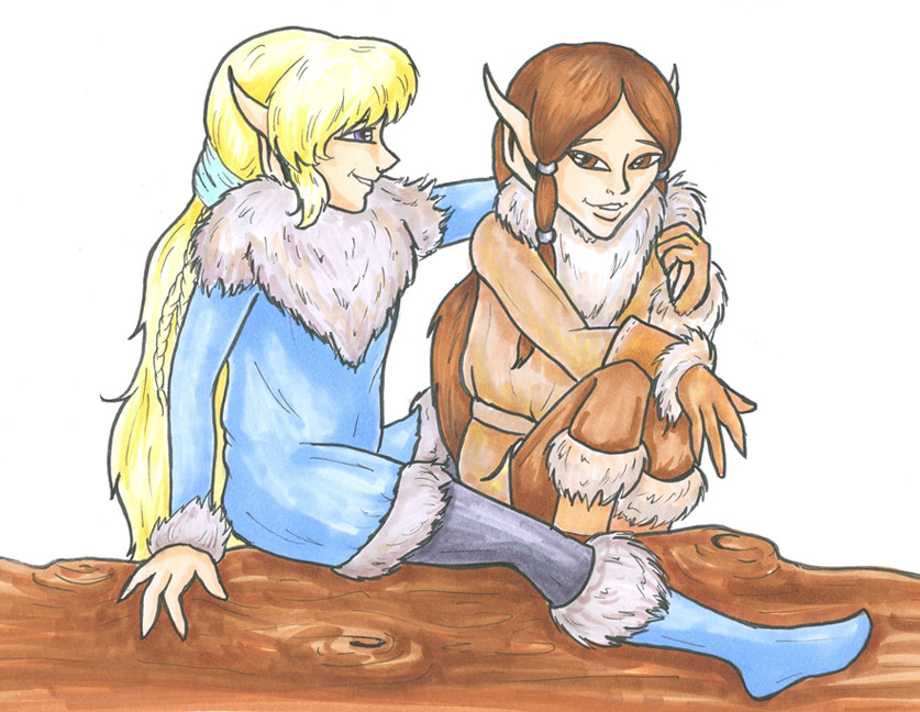 Cloudfern and Greenweave (2014 Jan/Feb Art Trade)