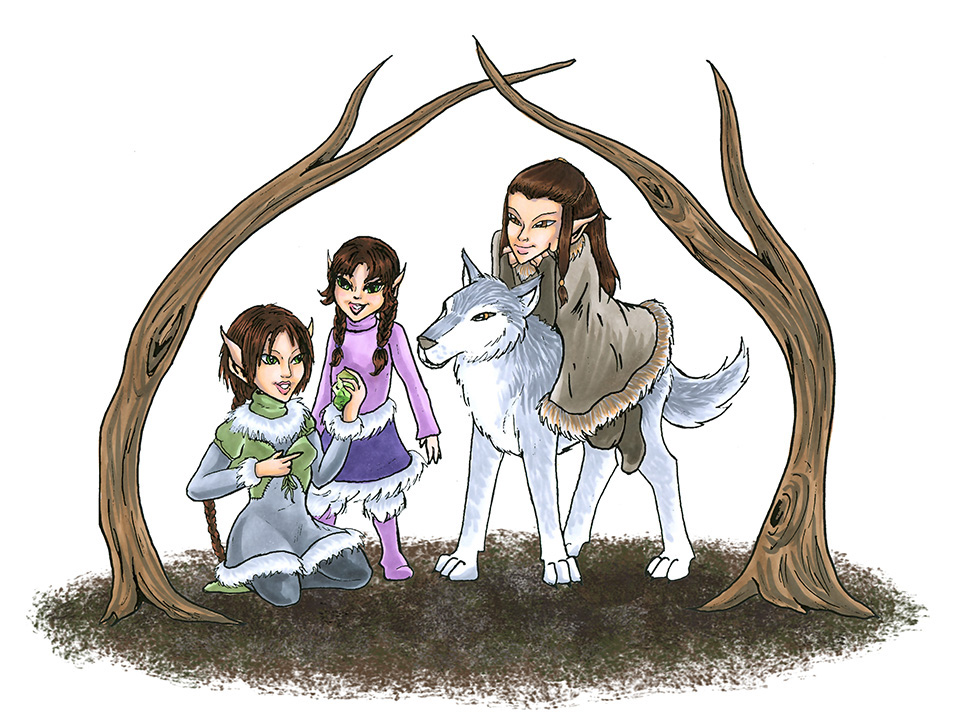 Secret Santa 2015: illo for 