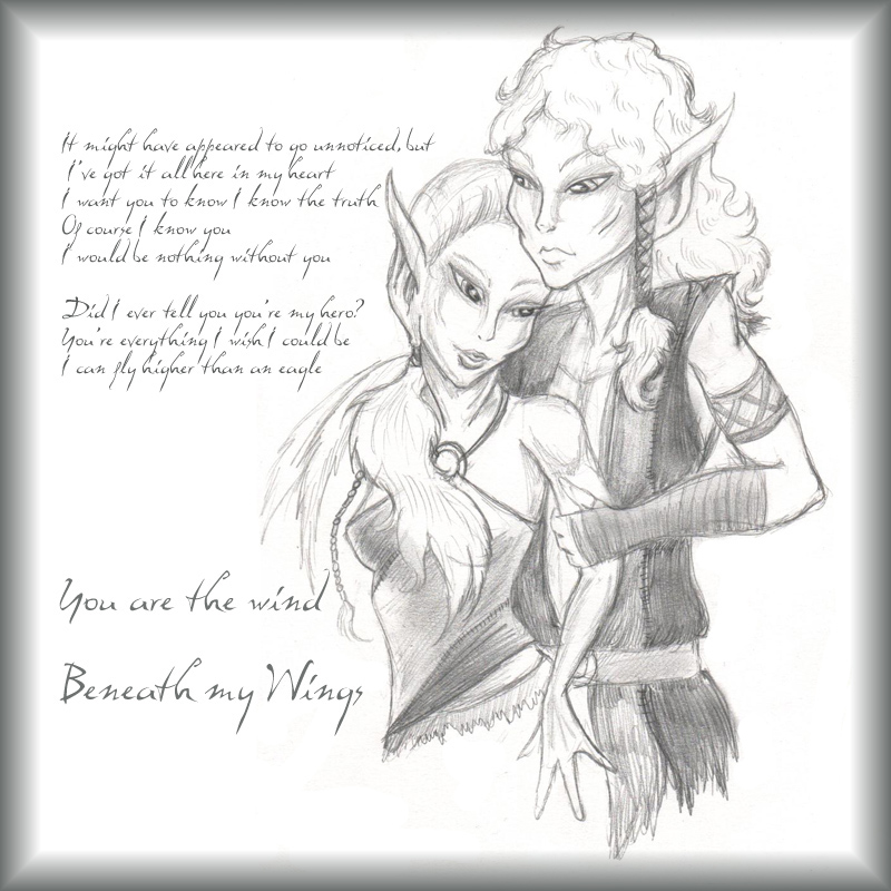 Snowfall & True Edge:  The Wind Beneath My Wings