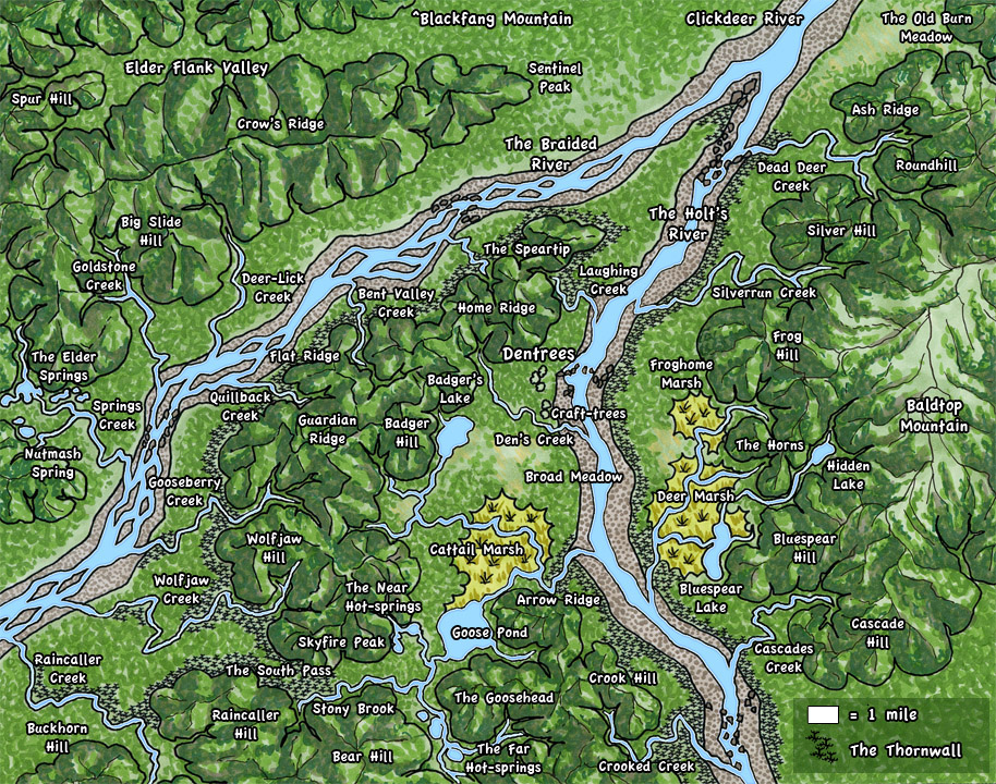 Local Holt Map (with labels)