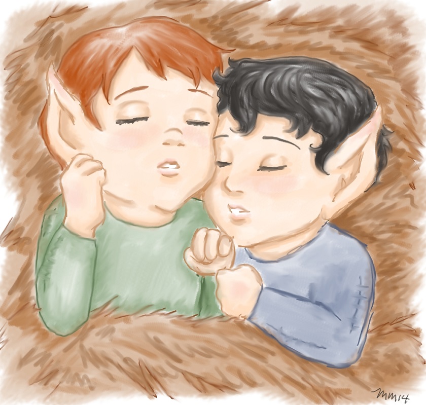 New Life, New Love Contest:  Brothers (Flicker & Spark)