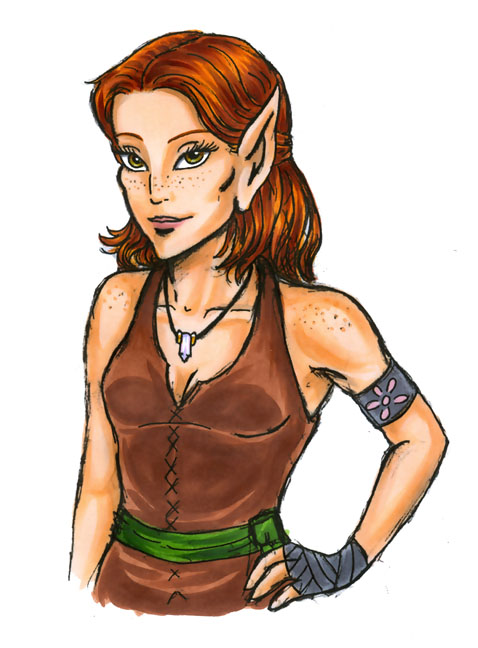 Kestrel in RTH 2509 (colors by Holly)