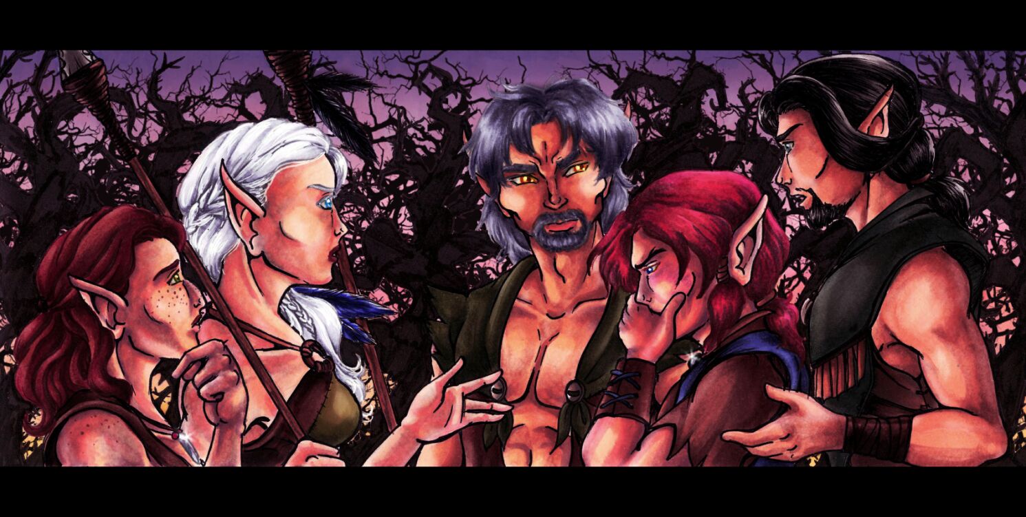 After the Patrol (Jan/Feb 2014 art trade)