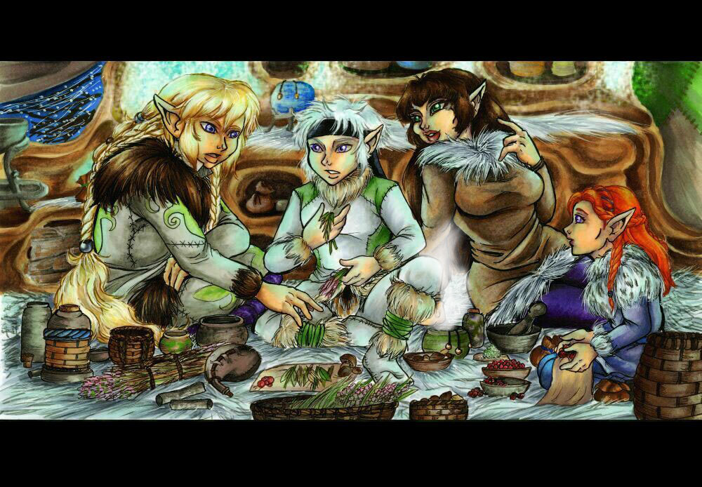 Herb Lesson for Newt (2013 Arts & Crafts Contest)