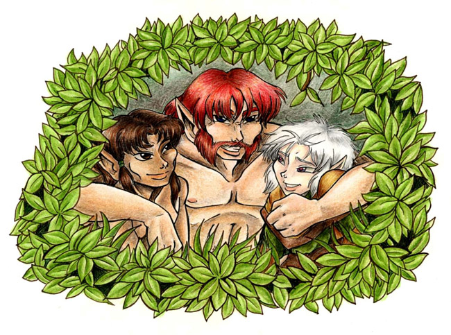 Otter, One-Leg & Newt