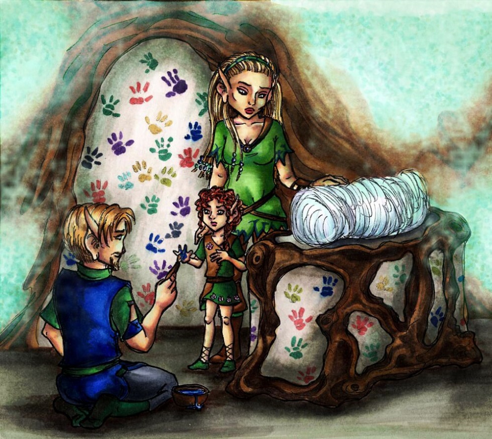 Visiting Newt's cocoon (Birdcatcher, Windsong, & Evervale in RTH 2481) (2013 Treasure Hunt)