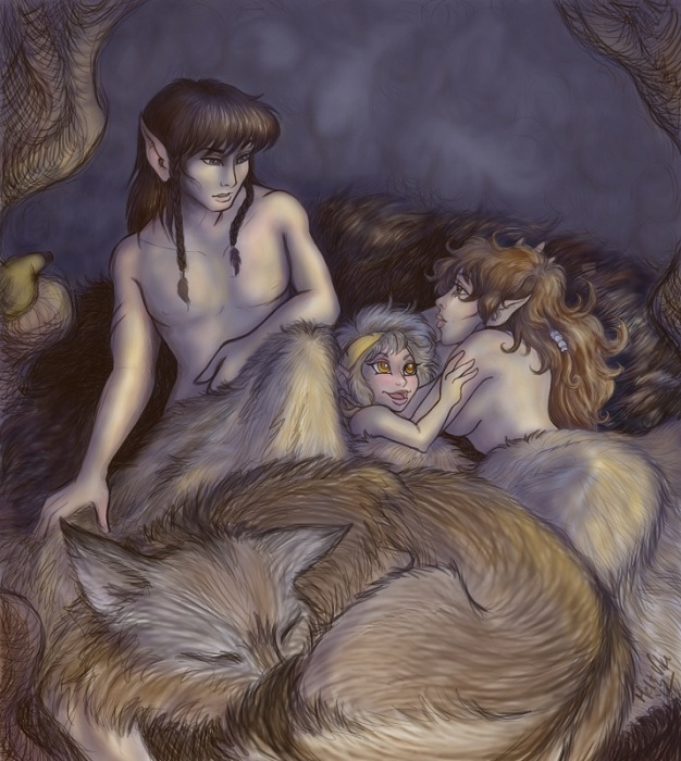 Rainpace, Glow & Chicory (illo for 