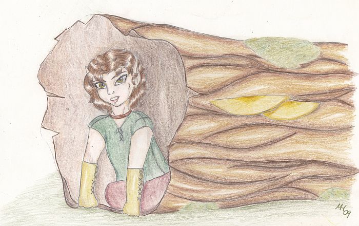 Laughter (young Beetle; Sept/Oct 2009 art trade)