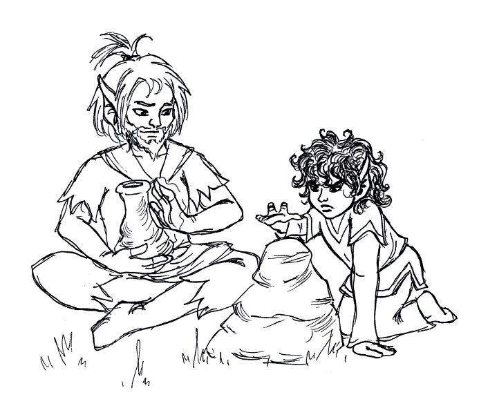 Flint and Pebble (young Stoneback) in RTH 993 (2013 Treasure Hunt) (2013 Family Time Challenge)