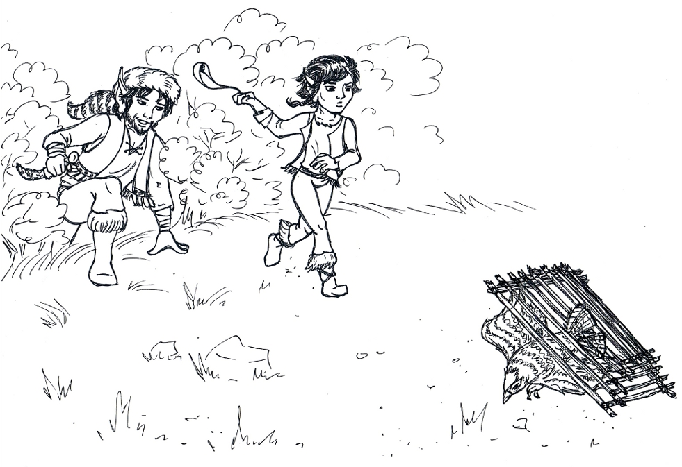 Ringtail & young Rainpace in RTH 2266 (2013 Treasure Hunt)