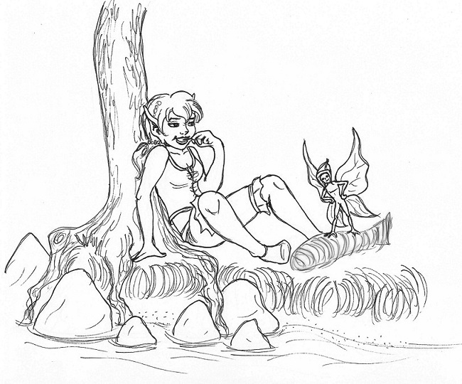 Chicory (illustration for 