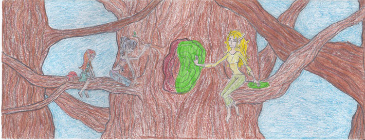 Opening Leather's old den (illo for 