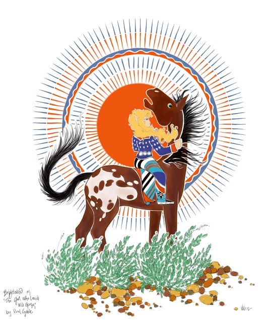 2012 AU Childrens Book Contest: Brightwood as The Girl Who Loved Wild Horses