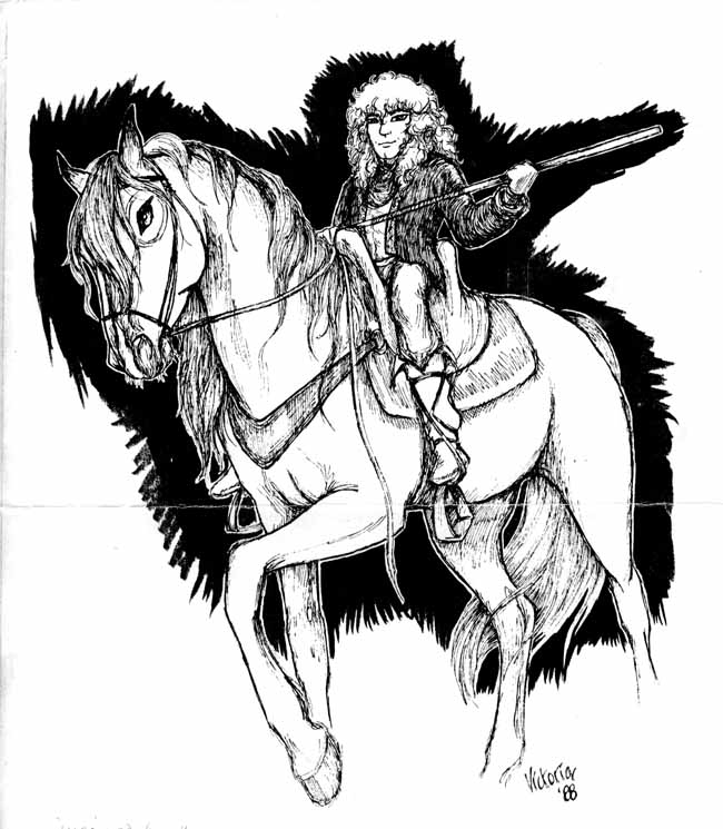 Crackle's Lynx as Chief of the Fierce Ones (illo to 