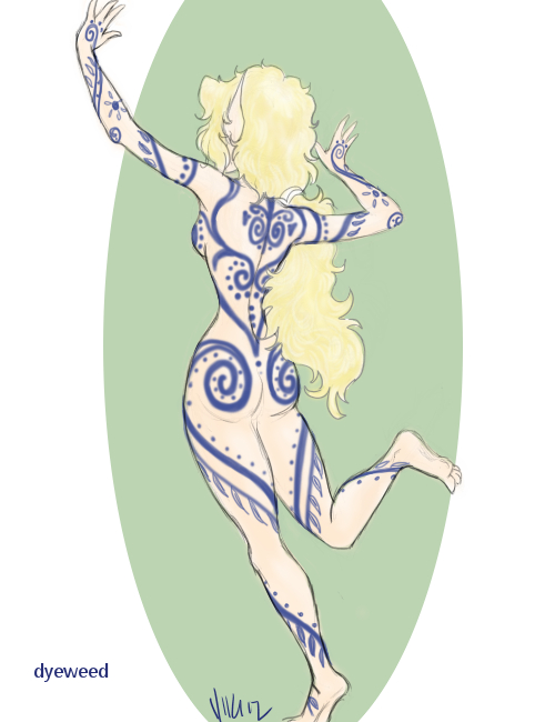 Another use for dyeweed (2012 Treasure Hunt)