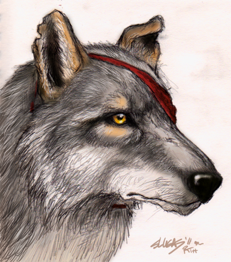 Beauty (Notch's wolf-friend)