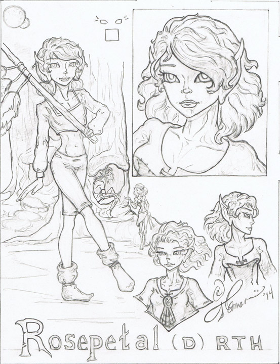 Childhood Tails (Rosepetal)