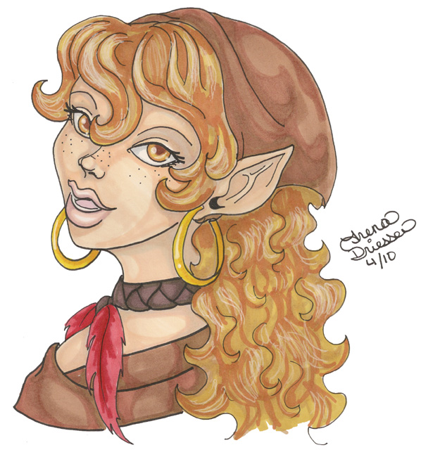 Sparkle (young Goldspice)