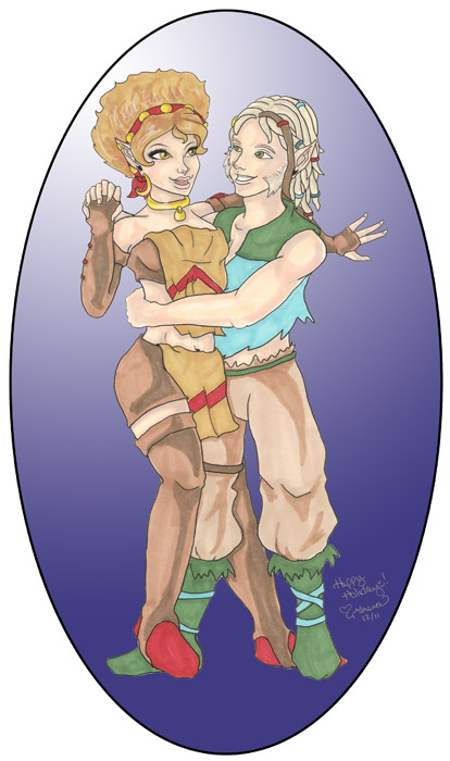 2011 Secret Santa:  Moss & Goldspice