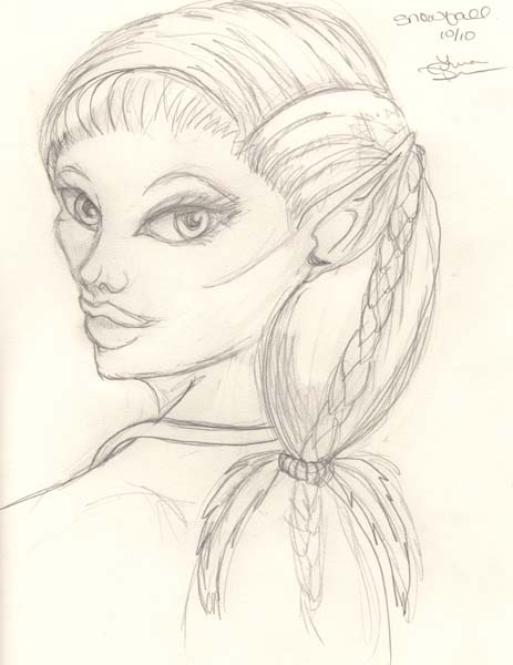 Snowfall (July/August 2010 art trade)