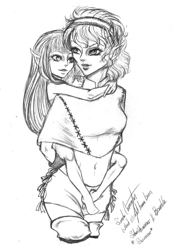 Young Starskimmer dreams of her sister Bramble (deceased)